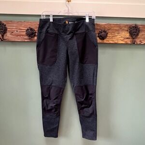 Carhartt Force Fitted Utility Leggings Womens‎ Medium Black Heather Work Pants